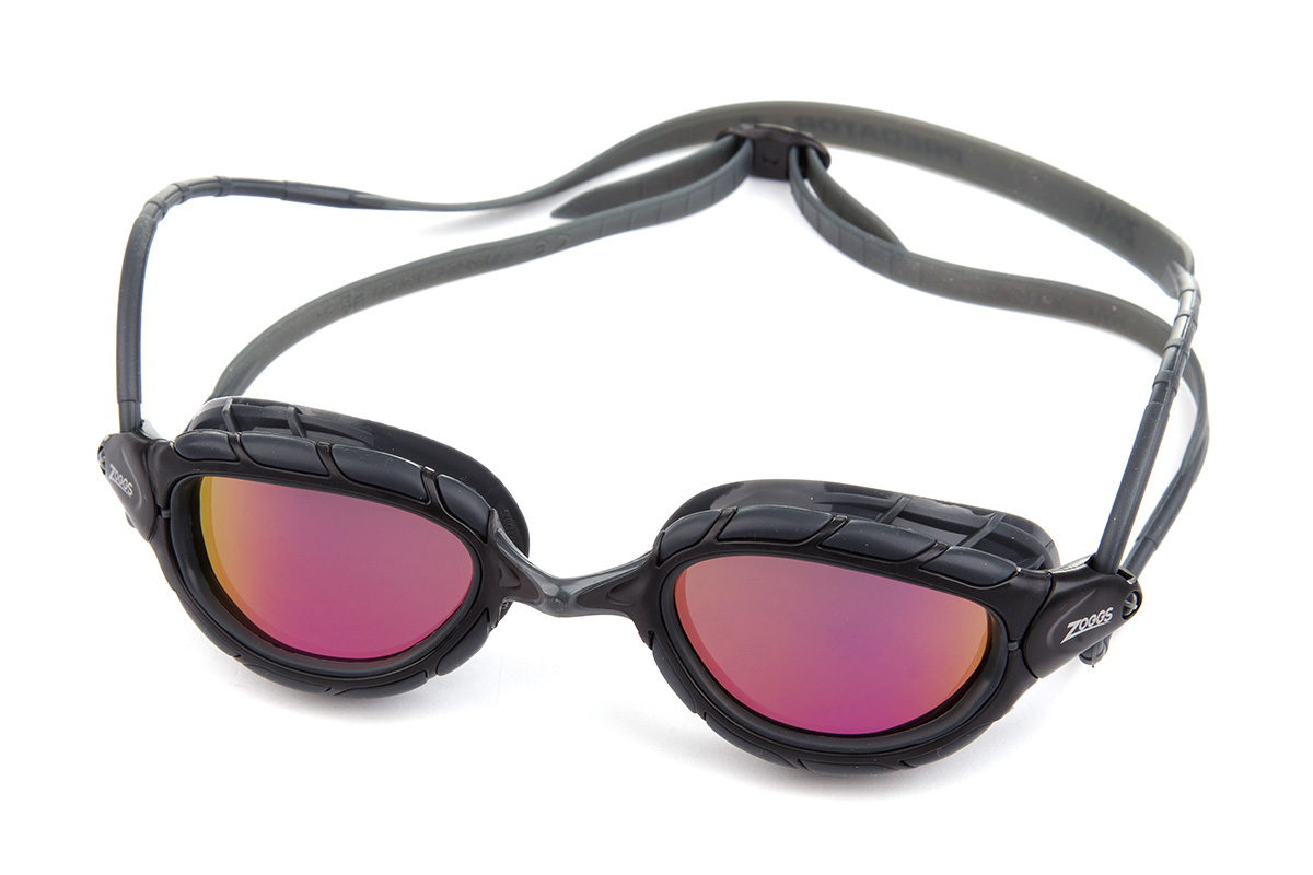 Okulary pływackie do triathlonu Zoggs Predator Titanium