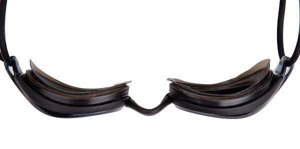 czarne okulary zoggs fusion air