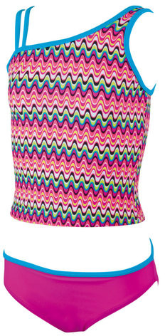 ZOGGS KOSTIUM RETRO WAVE TANKINI JR